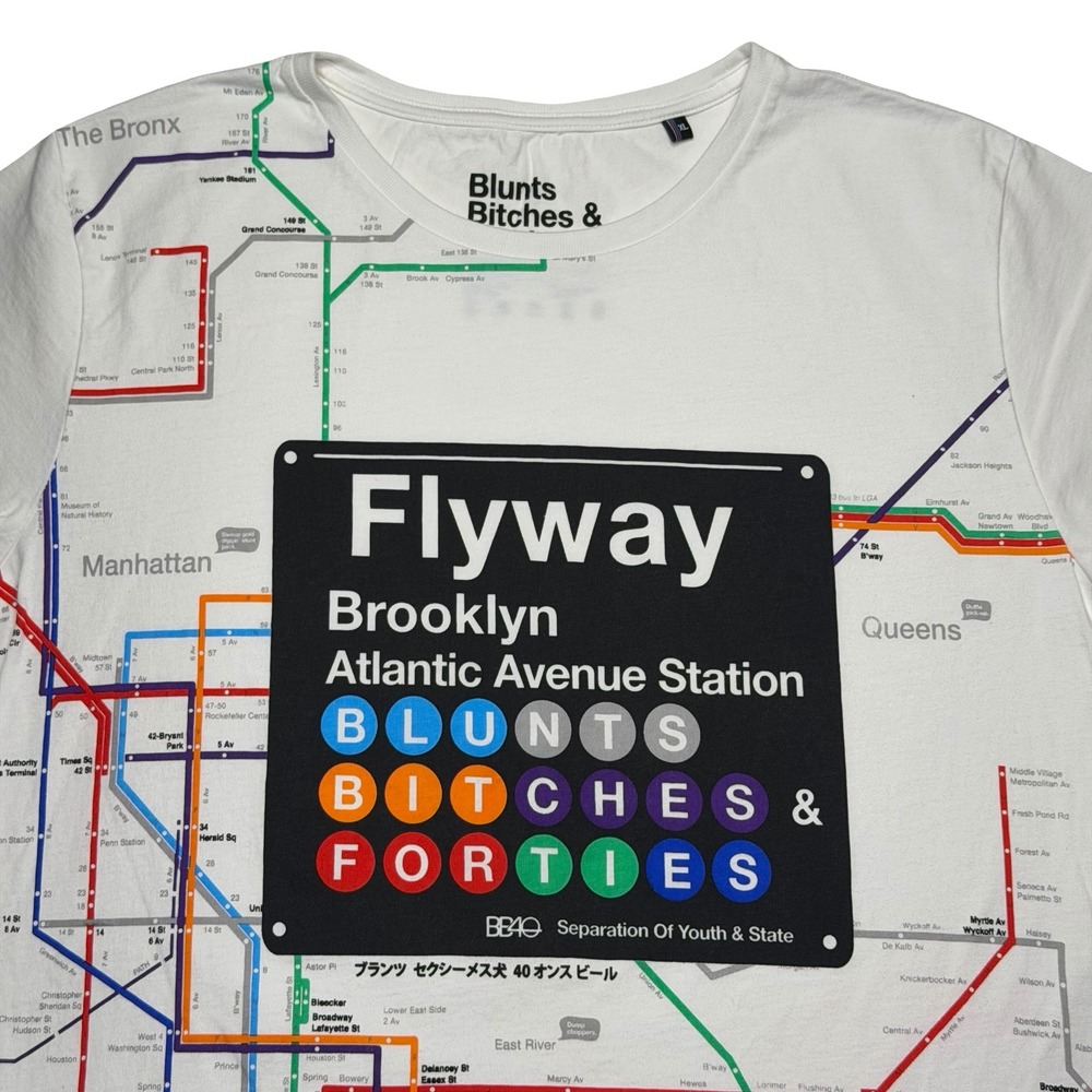 Blunts b*tches forties Brooklyn NY streetwear shirtβ